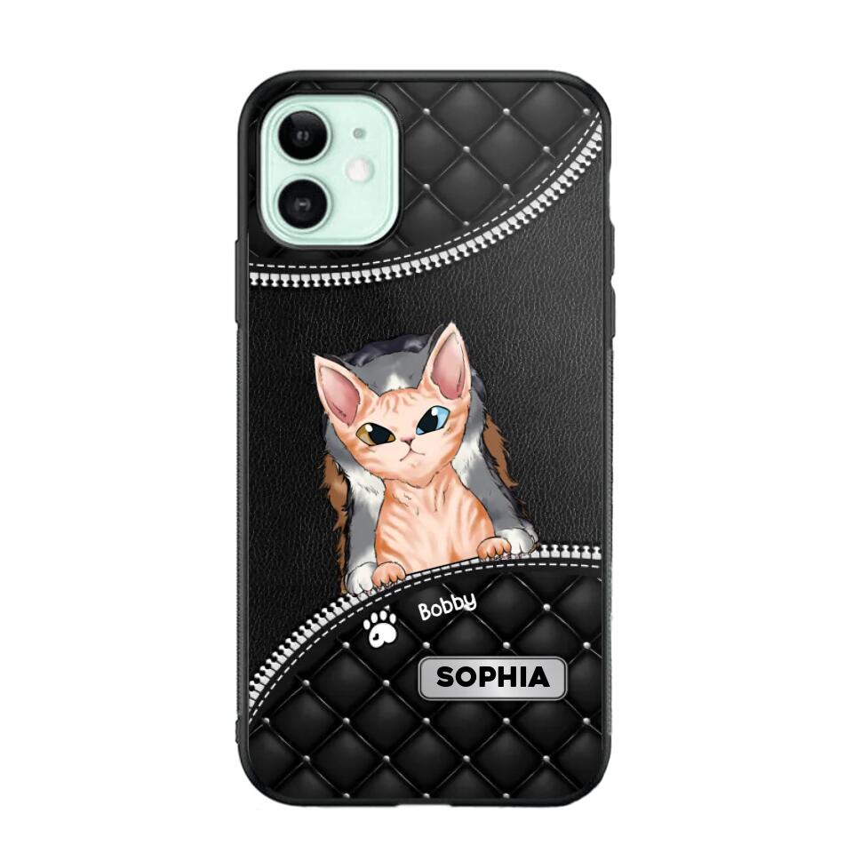 Personalized Cat Lovers 3D Printed Phonecase 22NOV-HQ11