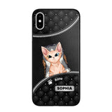 Personalized Cat Lovers 3D Printed Phonecase 22NOV-HQ11