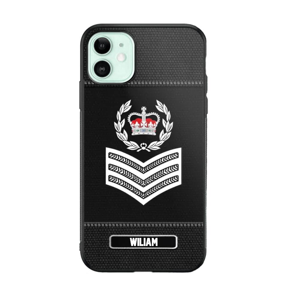 Personalized Australian Police Rank Phonecase 22NOV-HQ12