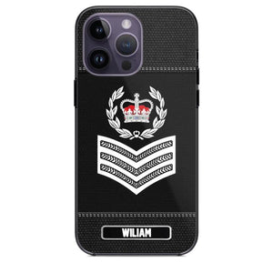 Personalized Australian Police Rank Phonecase 22NOV-HQ12