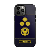 Personalized Italian Police Rank Phonecase 22NOV-HQ12