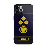 Personalized Italian Police Rank Phonecase 22NOV-HQ12