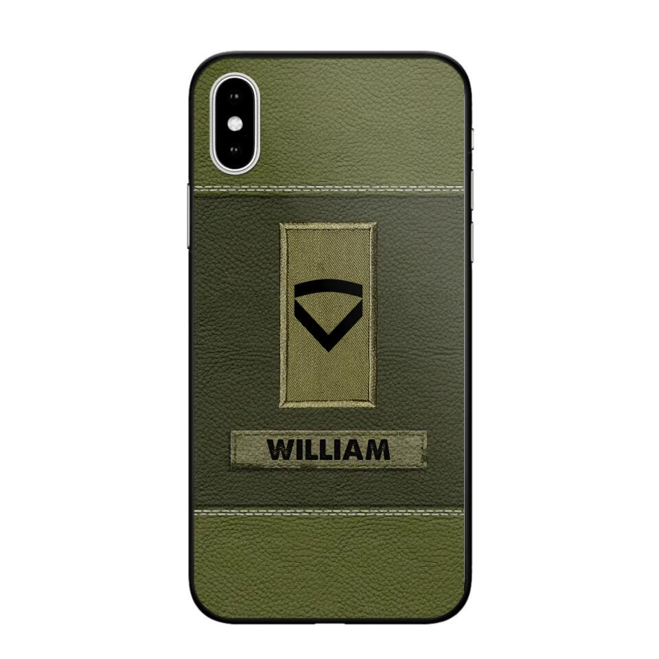 Personalized Norwegian Veterans/Soldier Phone Case Printed QTHQ1811