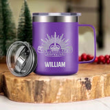 Personalized Australian Solider/ Veteran With Your Unit Logo Laser Handle Cup Printed 22NOV-HY21