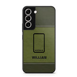 Personalized Australian Solider/ Veteran Camo Rank 3D Printed Phonecase QTHQ2111