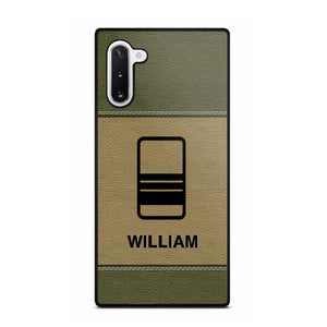 Personalized UK Solider/ Veteran Camo Rank 3D Printed Phonecase QTHQ2111