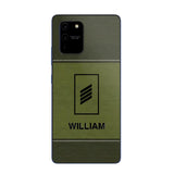 Personalized German Solider/ Veteran Camo Rank 3D Printed Phonecase QTHQ2111