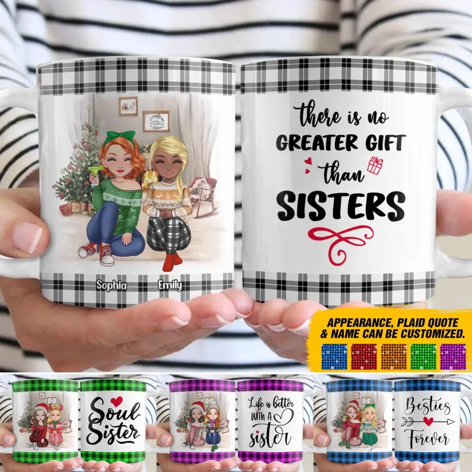 Personalized Soul Sisters Besties Forever Besties Gifts Christmas Caro Printed Mug 22NOV-DT28