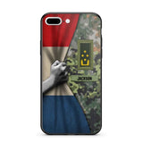 Personalized Netherlands Solider/Veteran Rank Camo Phonecase 3D Printed 22DEC-HY07