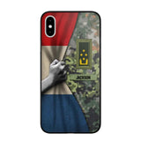 Personalized Netherlands Solider/Veteran Rank Camo Phonecase 3D Printed 22DEC-HY07