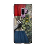 Personalized Netherlands Solider/Veteran Rank Camo Phonecase 3D Printed 22DEC-HY07