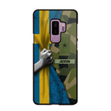 Personalized Sweden Solider/Veteran Rank Camo Phonecase 3D Printed 22DEC-HY07