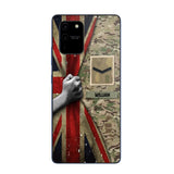 Personalized UK Solider/Veteran Rank Camo Phonecase 3D Printed 22DEC-HY07