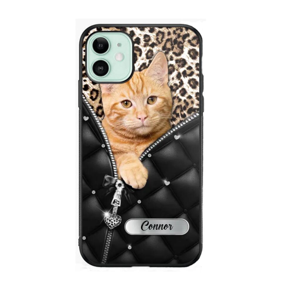 Personalized Your Image Cat Cat Lovers Phonecase 3D Printed 22DEC-DT08