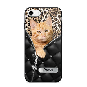 Personalized Your Image Cat Cat Lovers Phonecase 3D Printed 22DEC-DT08