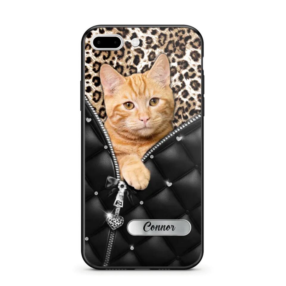 Personalized Your Image Cat Cat Lovers Phonecase 3D Printed 22DEC-DT08