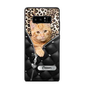 Personalized Your Image Cat Cat Lovers Phonecase 3D Printed 22DEC-DT08