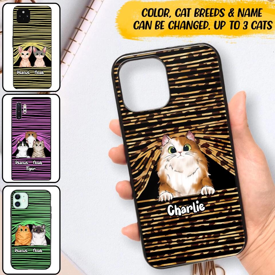 Personalized Cat Lovers Phonecase 3D Printed PNDT1212