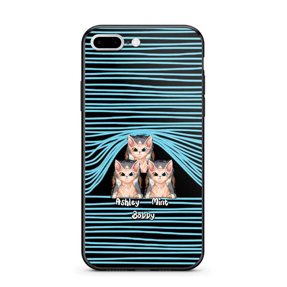 Personalized Cat Lovers Phonecase 3D Printed PNDT1212