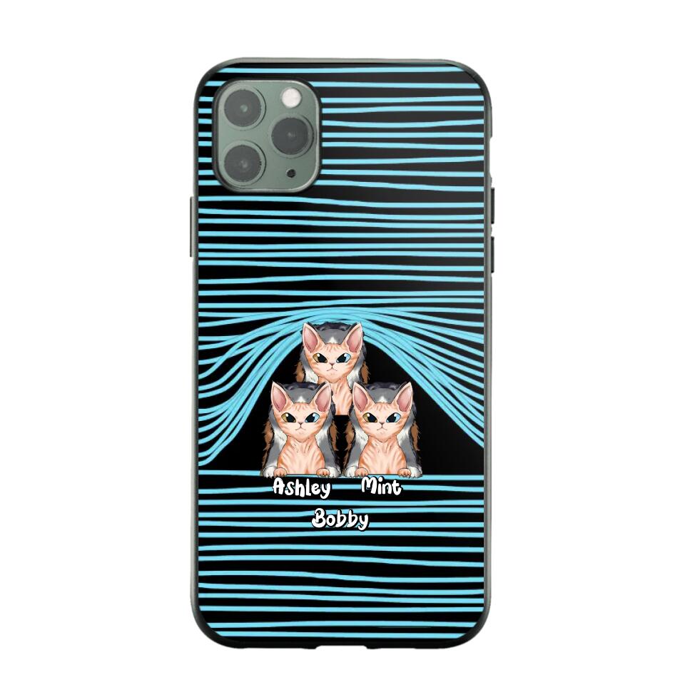 Personalized Cat Lovers Phonecase 3D Printed PNDT1212