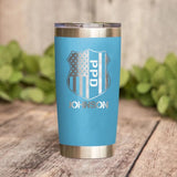 Personalized Philadelphia  Police With Name Laser Tumbler Printed QTDT1212