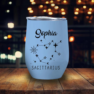 Personalized Zodiac
Wine Tumbler Printed PNHY1212