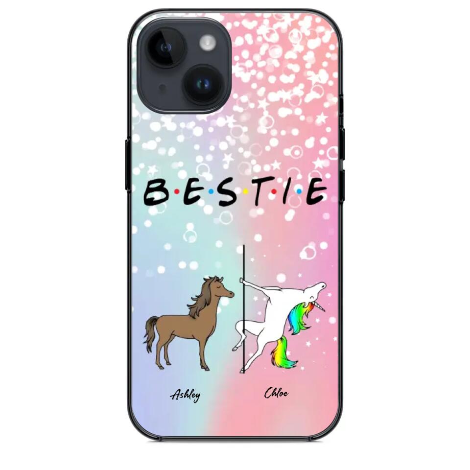 Personalized Bestie Unicorn Phonecase 3D Printed PNDT1312