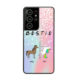 Personalized Bestie Unicorn Phonecase 3D Printed PNDT1312