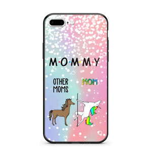 Personalized Mommy Unicorn Phonecase 3D Printed PNDT1312