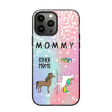 Personalized Mommy Unicorn Phonecase 3D Printed PNDT1312