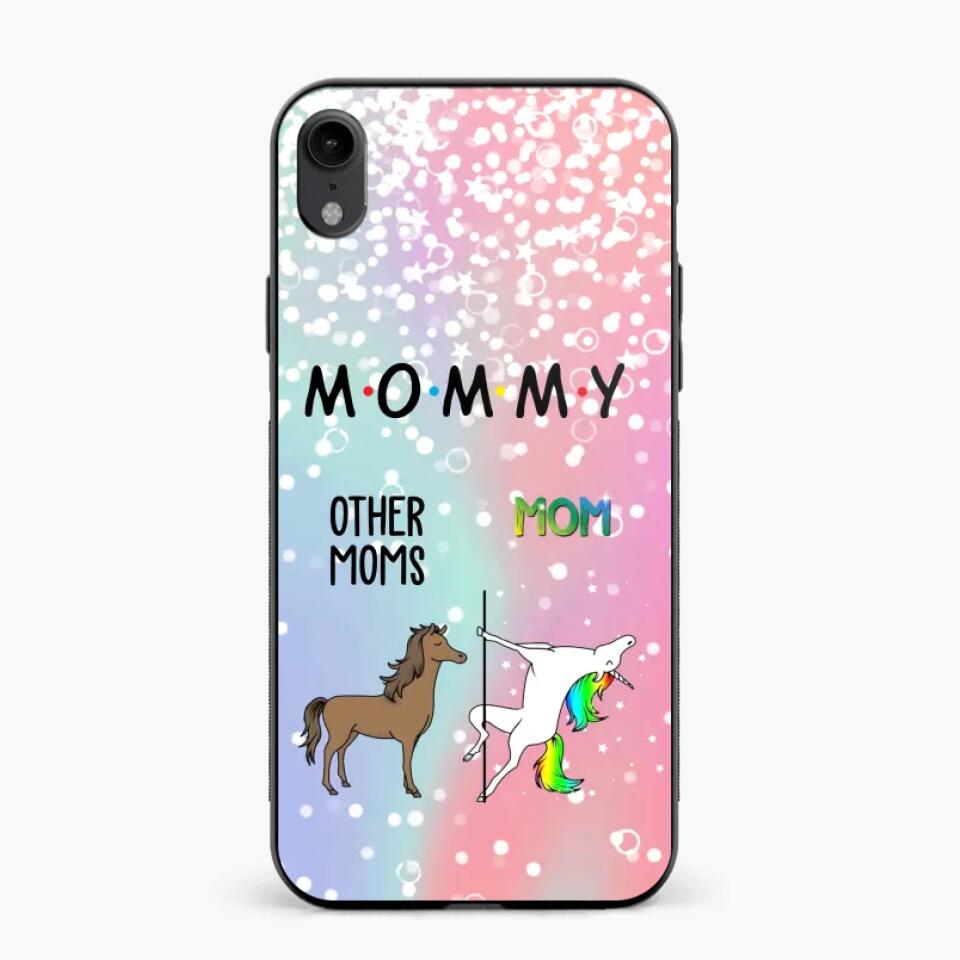 Personalized Mommy Unicorn Phonecase 3D Printed PNDT1312