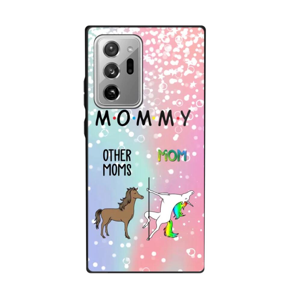 Personalized Mommy Unicorn Phonecase 3D Printed PNDT1312