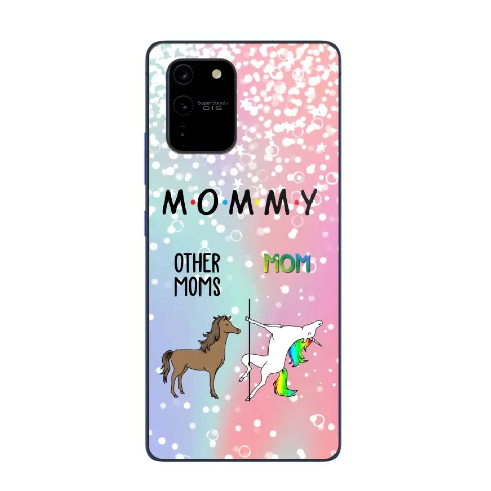 Personalized Mommy Unicorn Phonecase 3D Printed PNDT1312