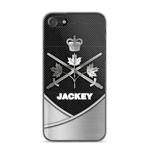 Personalized Canadian Solider/ Veteran Phonecase 3D Printed 22DEC-HQ13