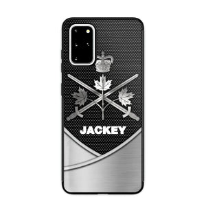 Personalized Canadian Solider/ Veteran Phonecase 3D Printed 22DEC-HQ13