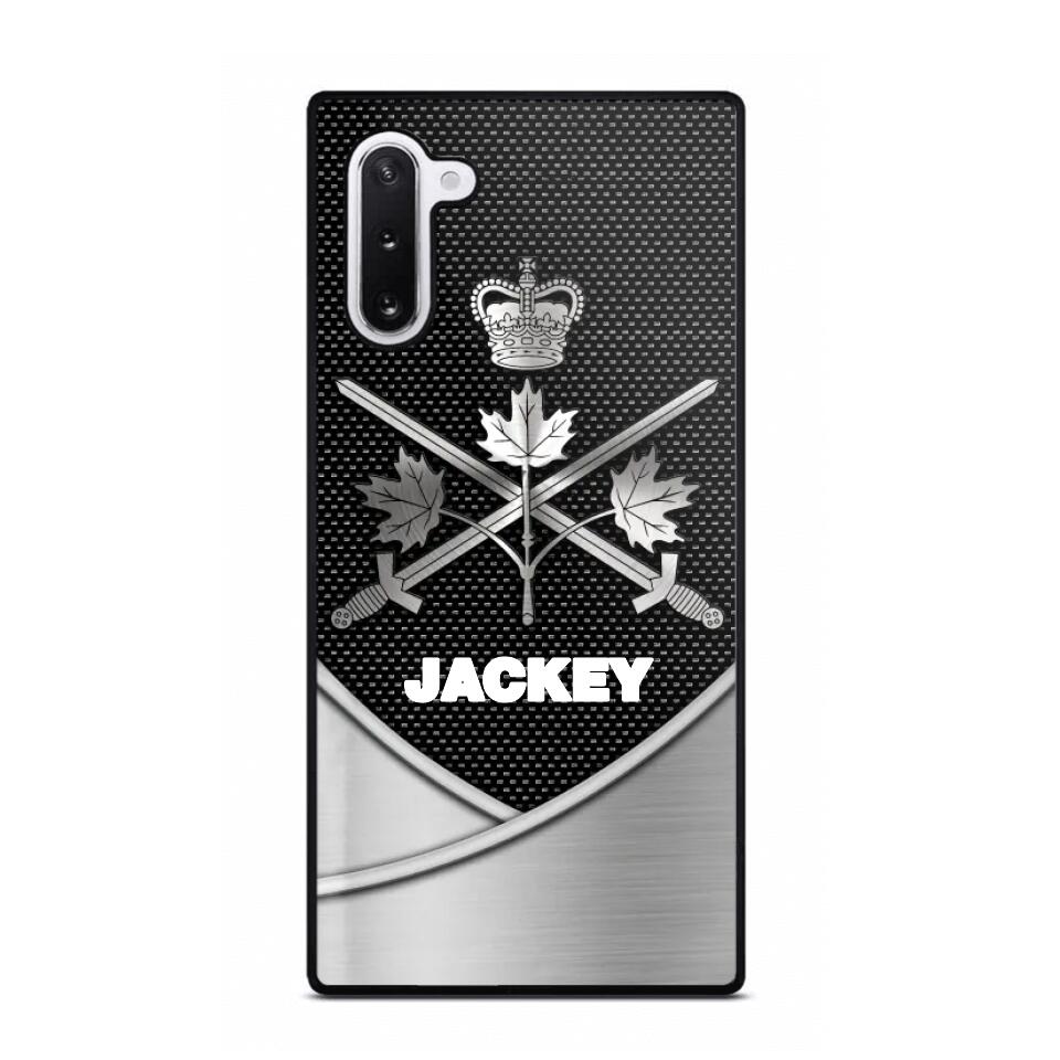 Personalized Canadian Solider/ Veteran Phonecase 3D Printed 22DEC-HQ13