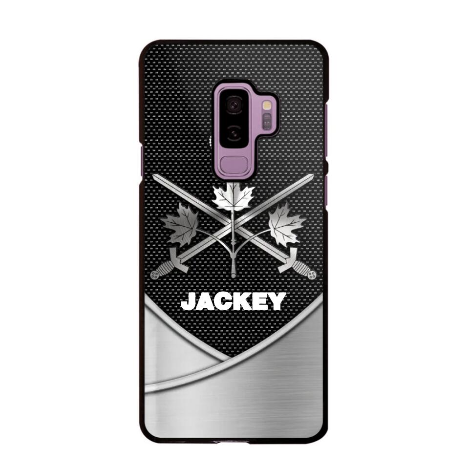 Personalized Canadian Solider/ Veteran Phonecase 3D Printed 22DEC-HQ13