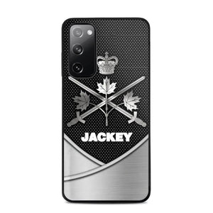 Personalized Canadian Solider/ Veteran Phonecase 3D Printed 22DEC-HQ13