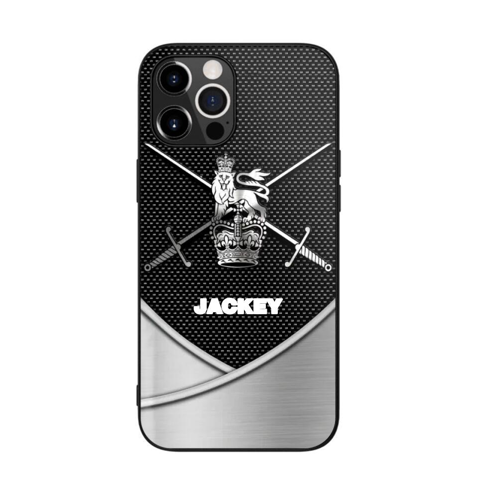 Personalized British Solider/ Veteran Phonecase 3D Printed 22DEC-HQ13