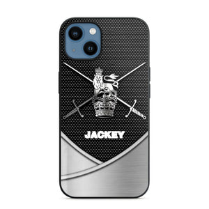 Personalized British Solider/ Veteran Phonecase 3D Printed 22DEC-HQ13