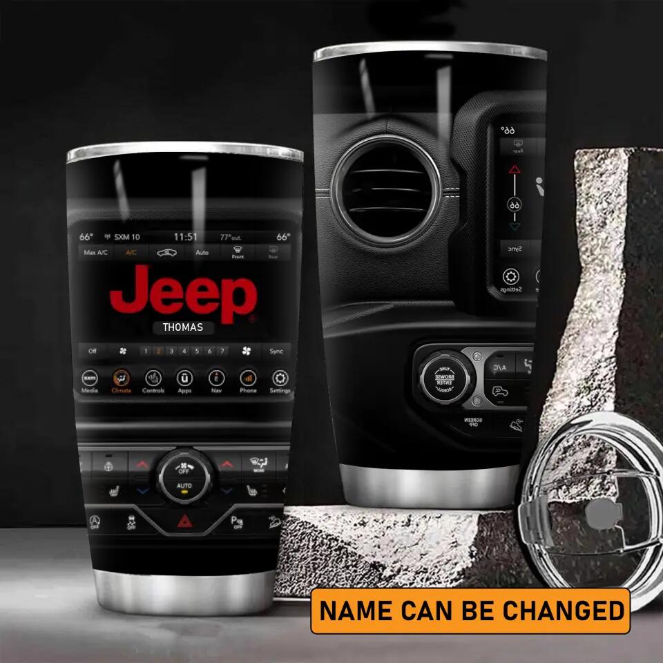 Personalized Jeep Lovers Tumbler Printed 22DEC-HY13