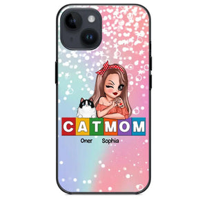 Personalized Cat Mom Phonecase 3D Printed PNHQ1512