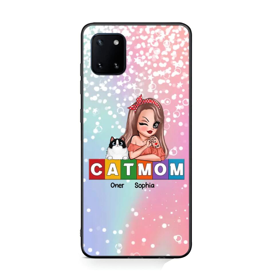 Personalized Cat Mom Phonecase 3D Printed PNHQ1512