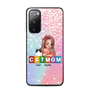 Personalized Cat Mom Phonecase 3D Printed PNHQ1512