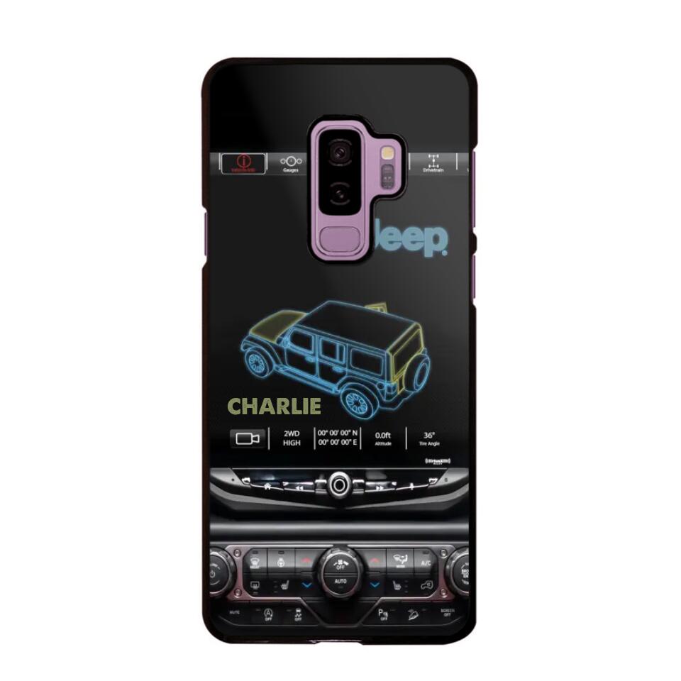 Personalized Jeep Phonecase 3D Printed 22DEC-HY15