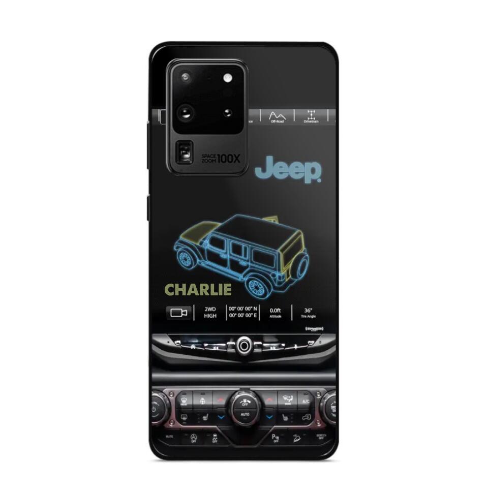 Personalized Jeep Phonecase 3D Printed 22DEC-HY15