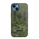 Personalized Canadian Soldier/Veteran Camo Phonecase 3D Printed 22DEC-DT15