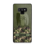 Personalized France Soldier/Veteran Camo Phonecase 3D Printed 22DEC-DT15