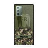 Personalized France Soldier/Veteran Camo Phonecase 3D Printed 22DEC-DT15