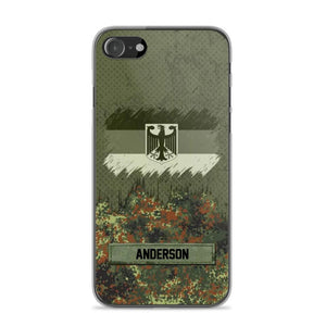 Personalized German Soldier/Veteran Camo Phonecase 3D Printed 22DEC-DT15